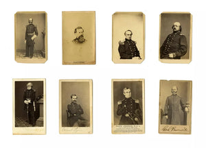 Large Lot Of Civil War Generals / 1860s CDV Soldier Photos