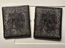 Load image into Gallery viewer, Post Mortem Woman Holding Baby 1/6 Daguerreotype 1850s Photo Mourning 1800s
