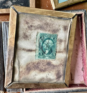 AMBROTYPE PHOTO LOT CALIFORNIA ESTATE CIVIL WAR SOLDIER GOLD MINER 1860s STAMP