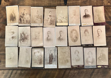 Load image into Gallery viewer, Big Lot of Antique 19th Century Japanese CDV Photo Japan Photographers 1800s
