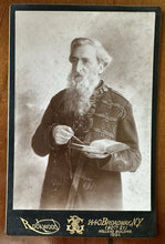 Load image into Gallery viewer, Original ROCKWOOD Photo Salvation Army Founder General William Booth Rare 1800

