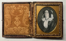 Load image into Gallery viewer, Baby Jane! Woman W Ringlet Curls Crazy Hair 3/4 Profile Daguerreotype Photo 1/9
