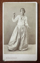 Load image into Gallery viewer, Rare Egyptian Dancer CDv Photo Original Antique 1800s Egypt

