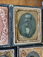 Load image into Gallery viewer, Lot Of Antique Photos Of Men Incl Sheriff / Police Ambrotype Tintype 1850s 1860s

