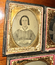 Load image into Gallery viewer, Lot Of Antique Photos In Cases Ambrotype Tintype
