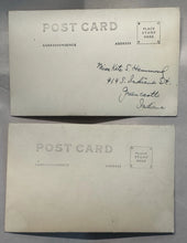 Load image into Gallery viewer, Lot of 2 Vintage RPPC Photo AMERICAN SEMINOLE INDIAN CORA OSCEOLA CAMP
