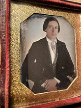 Load image into Gallery viewer, 1/6 Plate Daguerreotype Young Man Tinted - Paper Mat - Sealed?
