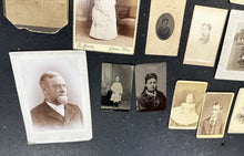 Load image into Gallery viewer, Antique Photo Lot CDV Tintype Cabinet Card Daguerreotype Ambrotype Dog 1860s

