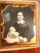 Load image into Gallery viewer, Woman Holding Sleeping or Post Mortem Baby 1/6 Dag New Jersey Photographer
