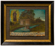 Load image into Gallery viewer, Lot of Old EX VOTO Religious Paintings Framed Folk Art Rare Unusual Vintage
