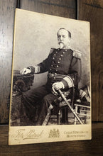 Load image into Gallery viewer, RARE SIGNED Photo of US Navy Rear Admiral CHARLES NORTON Uruguay USN 1800s
