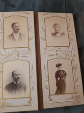 Load image into Gallery viewer, Large Album with 64 Cabinet Card Photos New York
