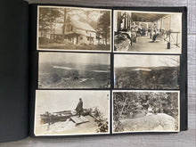 Load image into Gallery viewer, Antique WWI Era Snapshot Album Car Women Navy Airplane Football Sports
