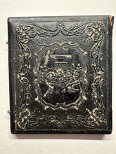 Load image into Gallery viewer, 1/6 Plate Daguerreotype Boy Standing on Chair Holding Toy Sword - SEALED
