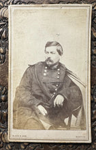 Load image into Gallery viewer, CIVIL WAR GENERAL GEORGE MCCLELLAN &amp; JW BLACK BOSTON 1860s SOLDIER TAX STAMP
