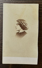 Load image into Gallery viewer, 1860s CDV Anna Dickinson Abolitionist Women&#39;s Suffrage Rare Gettysburg Imprint
