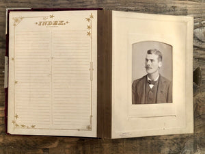 Depew Family Photo Album, Montana, California, Michigan Antique 1800s Genealogy