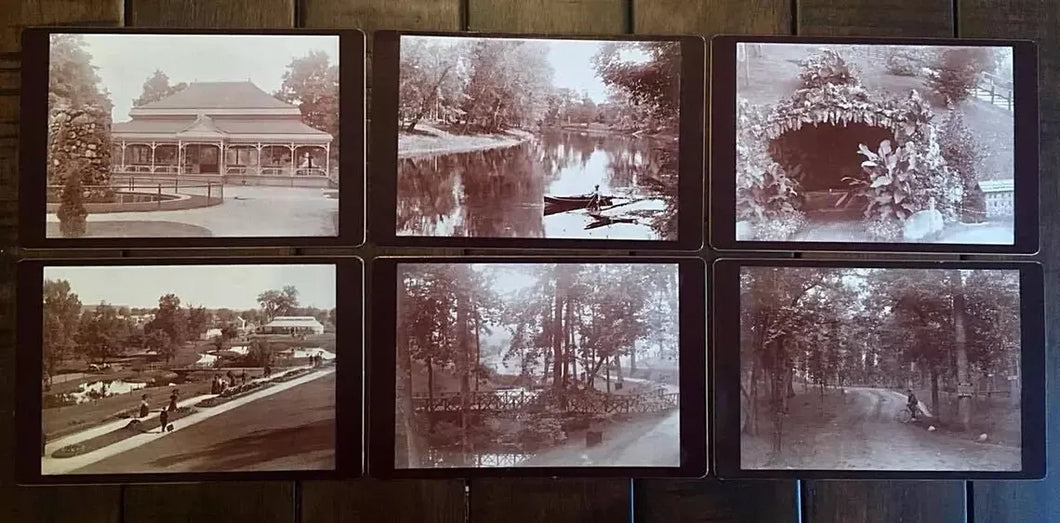 Rare 1880s Photos John Ball Park (Zoo) Grand Rapids Michigan History Lot 1800s