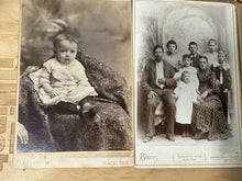 Load image into Gallery viewer, TEXAS Photographers Cabinet Card Lot Texas Rangers or Relatives?
