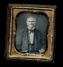 Load image into Gallery viewer, 1/6 Daguerreotype ID&#39;d Man Born in 1700s by Philadelphia Photographer R.N. Keely
