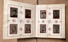 Load image into Gallery viewer, Miniature 1880s Tintype Album 48 Gem Photo Children School Kids ID’d Owner
