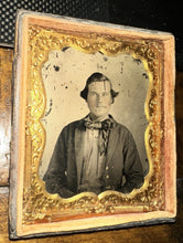 Load image into Gallery viewer, 1/6 Tintype Civil War Soldier from Tennessee Confederate
