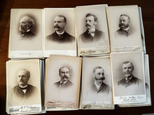 Load image into Gallery viewer, 38 SIGNED Cabinet Card Photo Massachusetts State Senators &amp; Representatives Lot
