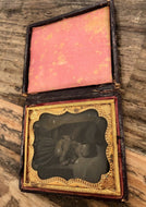 Post Mortem Ambrotype Photo 1850s