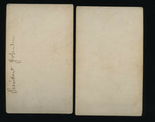 Load image into Gallery viewer, Two Antique Civil War / Political Related CDV Photos, 1860s
