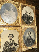 Load image into Gallery viewer, Lot Of 10 Uncased Ambrotype Daguerreotype Tintype Photo
