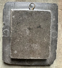 Load image into Gallery viewer, 1860s Tintype Photo Cigar Smoker Gambler Holding Photo or Playing Cards
