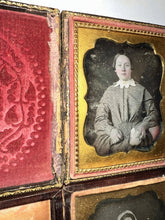 Load image into Gallery viewer, Lot Of Daguerreotype Photo Women 1800s Antique Victorian Era
