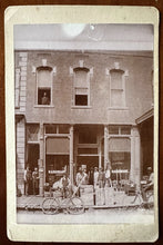 Load image into Gallery viewer, Cabinet Card Street Storefront Signs 1800s Outdoor Photo
