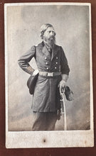 Load image into Gallery viewer, Very Rare CHARLES ANDERSON in Uniform OHIO Civil War Soldier Governor CDV PHOTO
