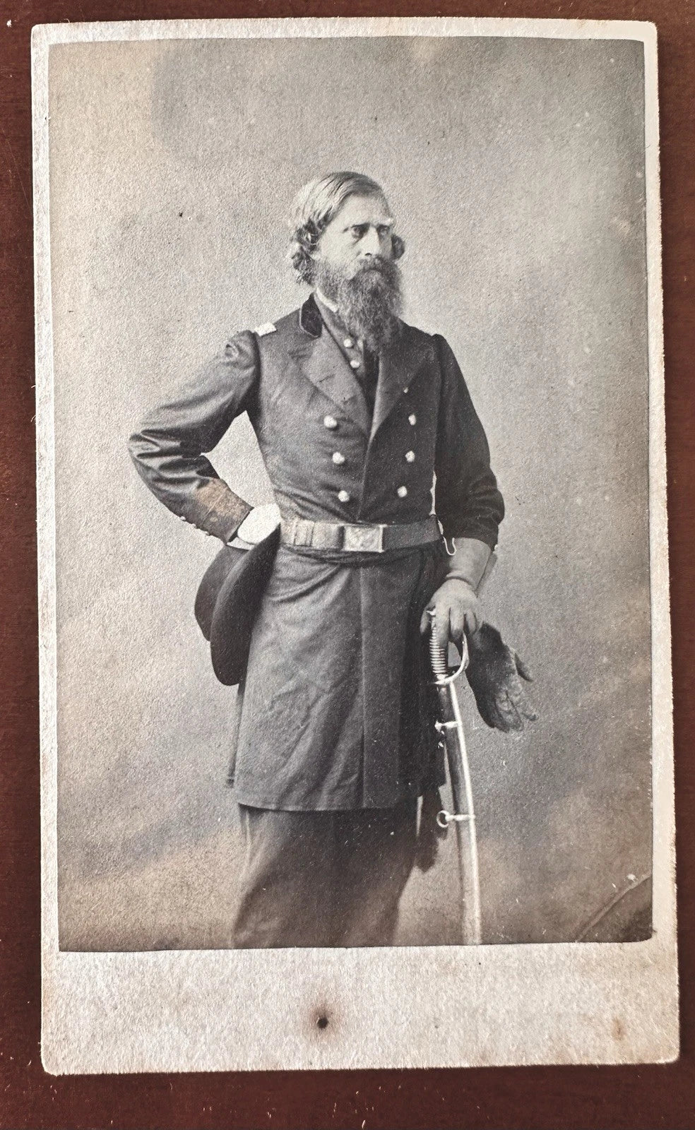 Very Rare CHARLES ANDERSON in Uniform OHIO Civil War Soldier Governor CDV PHOTO