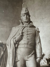 Load image into Gallery viewer, RARE 1914 Photo Baltimore Sculptor Edward Berge with his Fort McHenry Sculpture
