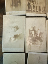 Load image into Gallery viewer, Big Lot of Antique 19th Century Japanese CDV Photo Japan Photographers 1800s
