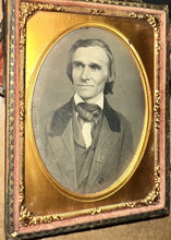Load image into Gallery viewer, Excellent 1/4 Daguerreotype Photo of a Man Famous Military Or Political? Boston
