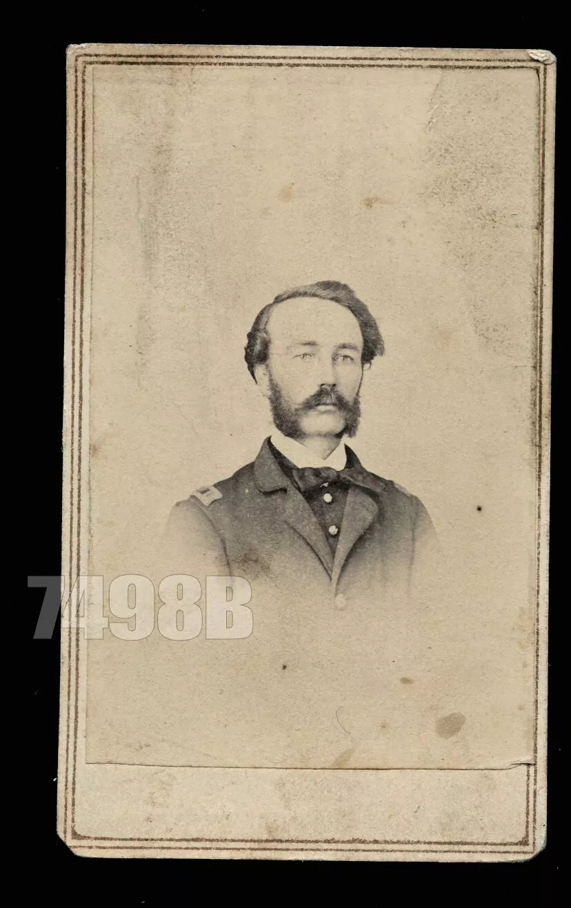 Civil War Soldier William Addison Smiley Co D. 12th Virginia CDV Photo 1860s