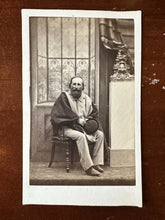 Load image into Gallery viewer, HTF Pose of GIUSEPPE GARIBALDI Italian Hero 1860s Italy CDV Photo Original
