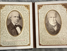 Load image into Gallery viewer, CDV Album Musician Author Poet Shakespeare Ole Bull Burns Beethoven Famous Photo
