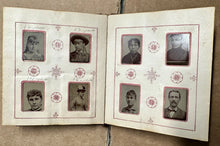 Load image into Gallery viewer, Miniature 1880s Tintype Album 48 Gem Photo Children School Kids ID’d Owner
