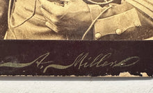 Load image into Gallery viewer, RARE African American Soldier Fort Apache Arizona Indian Territory Cabinet Photo
