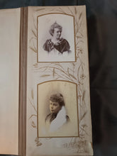 Load image into Gallery viewer, Large Album with 64 Cabinet Card Photos New York

