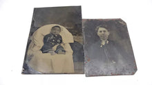 Load image into Gallery viewer, lot of old photos tintypes cabinet card rppc cdv 1800s 1900s
