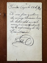 Load image into Gallery viewer, Signed? CARLOTA EMPRESS OF MEXICO 1860s CDV Rare Autograph Royalty Photo
