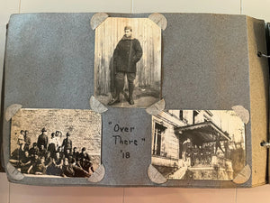 GREAT 1910s WWI Era Photo Album with 400+ Snapshots