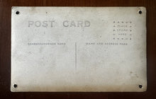 Load image into Gallery viewer, Two Men Sitting Paper Prop Moon 1910s Antique Photo RPPC Vintage
