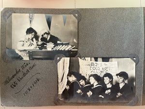 GREAT 1910s WWI Era Photo Album with 400+ Snapshots
