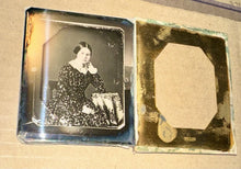 Load image into Gallery viewer, [ MARKS ] Pretty ID'd Teen Girl LUCY ABBOTT Died Young ~ Maryland Daguerreotype
